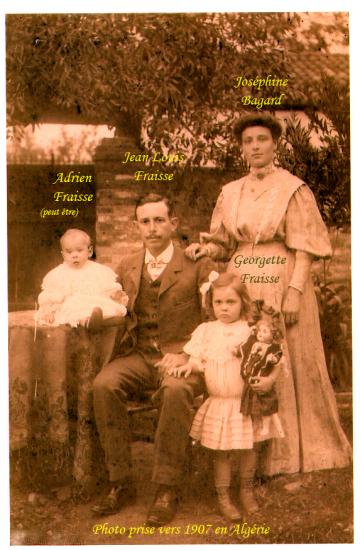 famille Fraisse 1907